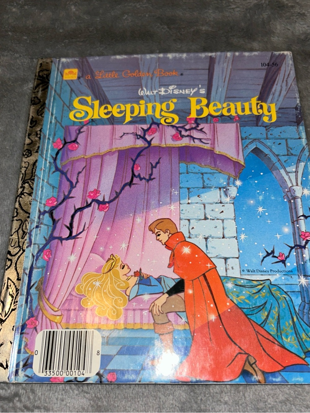 Little Golden Book, Walt Disney's Sleeping Beauty, 1986